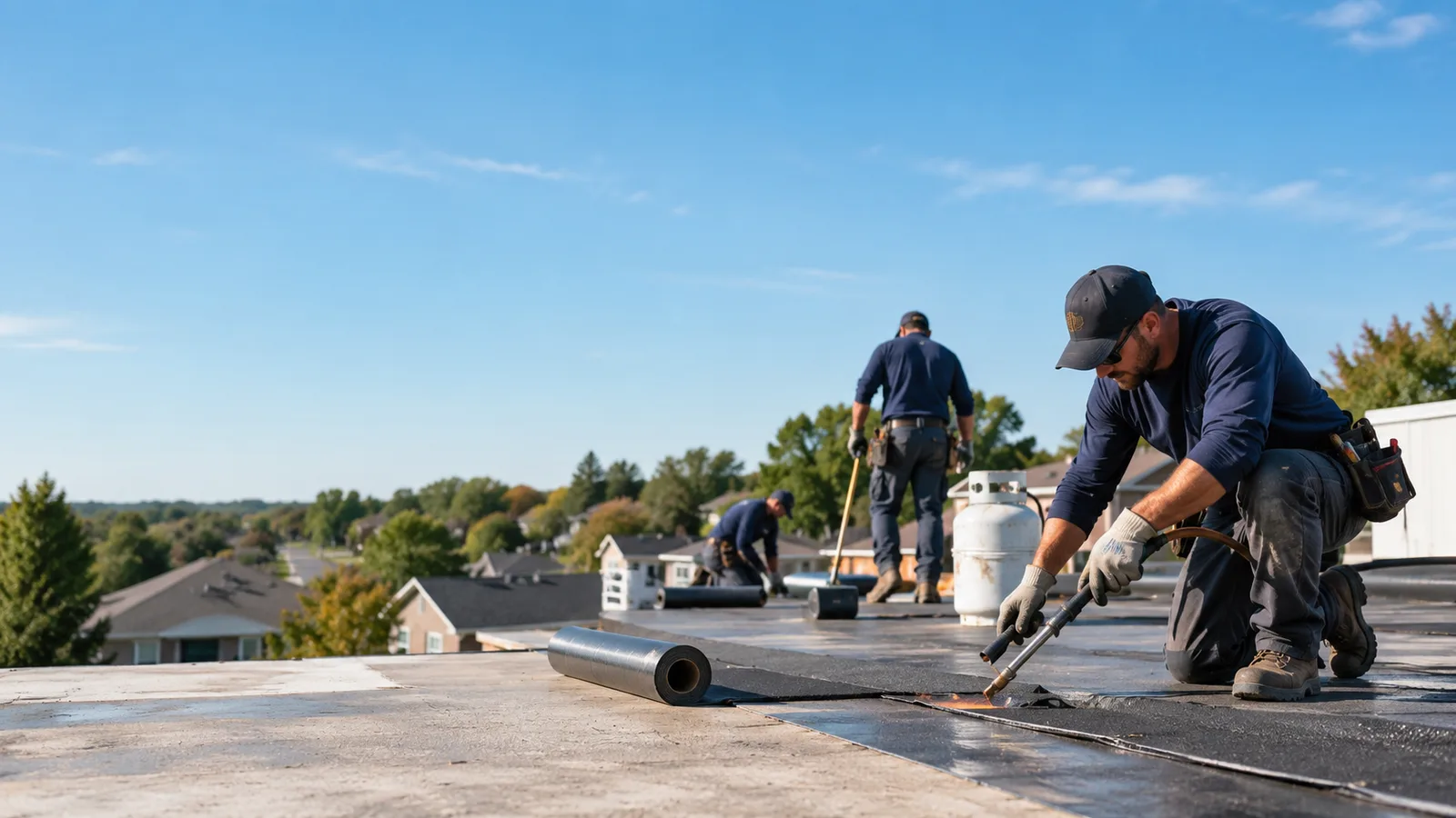 Flat Roof Leak Repair providers in Kempton, IL